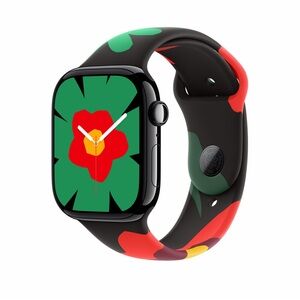 42mm Black Unity Sport Band - Unity Bloom - S/M